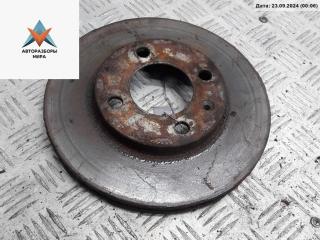 диск тормозной передний Volkswagen Golf 3 поколение 1997, 1.4 л., бензин, МКПП, синий, хетчбэк 3 дв.