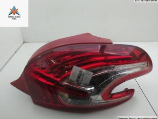 фонарь задний правый Peugeot 208 1 поколение 2013, 1.4 л., дизель, МКПП, серый, хетчбэк 5 дв., 9672628380, 9632645877