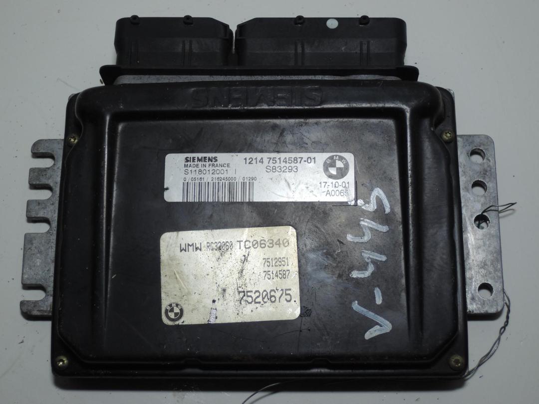 ЭБУ Mini Cooper/One 1 (R50, 2001, 1.6 л., бензин, МКПП, серый, хетчбэк 3 дв., 12147514587