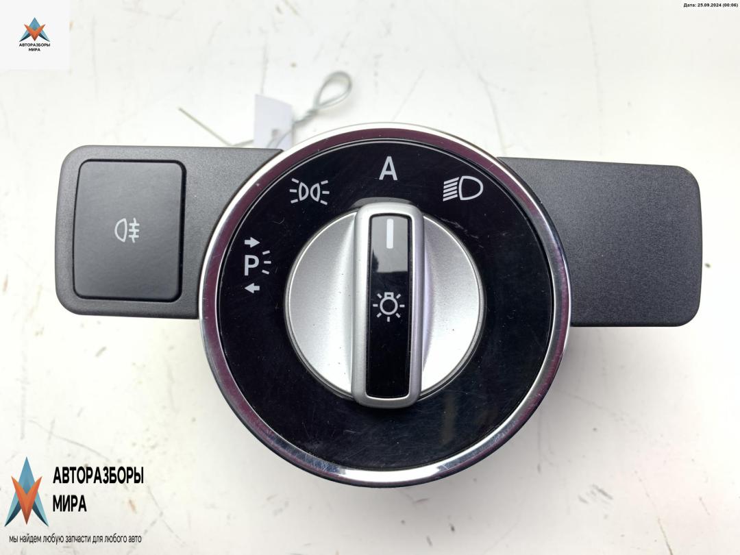 переключатель света Mercedes-Benz E-Класс W212/S212/C207/A207 2009, 2.2 л., дизель, АКПП, серый, универсал, 2125451104 - фото №1