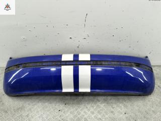 бампер задний Skoda Fabia 1 поколение (6Y) 2003, синий, хетчбэк 5 дв., 6Y6807421