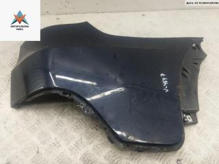 клык бампера задний правый BMW X5 E70 2007, 3.0 л., дизель, АКПП, синий, внедорожник 5 дв.