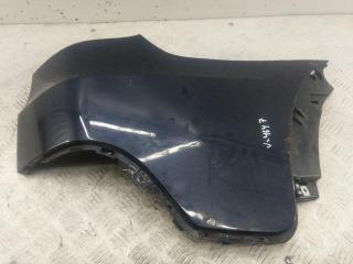 клык бампера задний правый BMW X5 E70 2007, 3.0 л., дизель, АКПП, синий, внедорожник 5 дв.