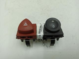 кнопка аварийной сигнализации Renault Megane 2 поколение 2003, 1.9 л., дизель, МКПП, серый, универсал, 8200095493