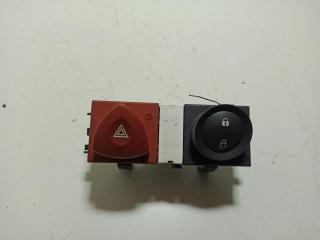 кнопка аварийной сигнализации Renault Megane 2 поколение 2004, 2.0 л., бензин, МКПП, серый, кабриолет, 8200407415, 8200095493