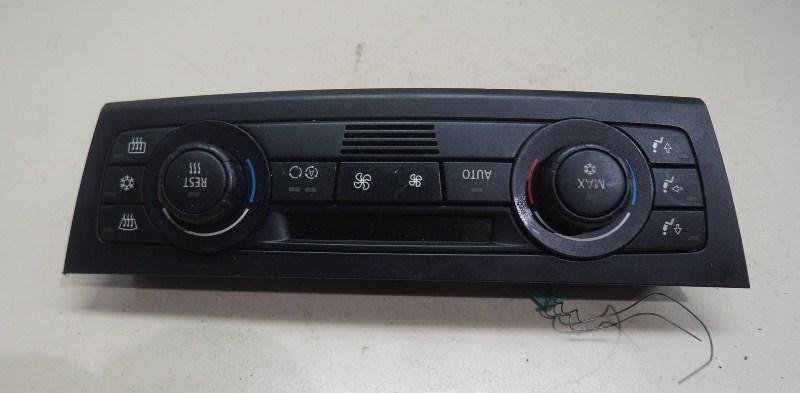 блок управления печки / климат-контроля BMW 1 серия E81/E82/E87/E88 2004, 2.0 л., дизель, МКПП, серый, хетчбэк 5 дв., 64116961595 - фото №1