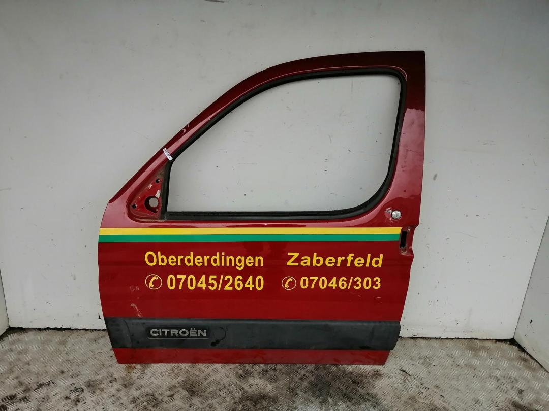 дверь сдвижная Citroen Berlingo 2004, красный, фургон