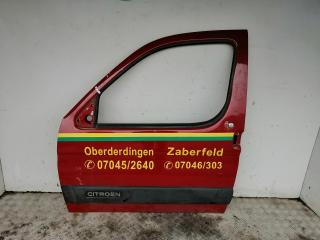 дверь сдвижная Citroen Berlingo 2004, красный, фургон