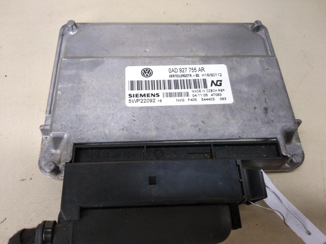 блок управления раздаткой Volkswagen Touareg 2005, 3.0 л., дизель, АКПП, чёрный, внедорожник 5 дв., 0AD927755AR