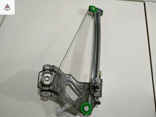 стеклоподъемник задний левый Audi 80 8A/B3 1989, 1.8 л., бензин, МКПП, красный, седан