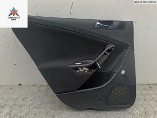 обшивка двери задняя левая Volkswagen Passat B6 2005, 1.6 л., бензин, МКПП, синий, универсал, 3C5867211