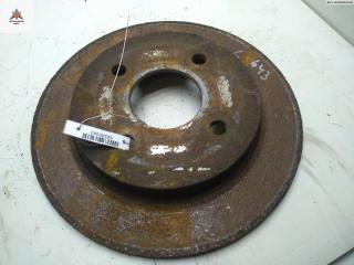 диск тормозной задний Ford Focus 1 поколение 1999, 1.8 л., бензин, МКПП, синий, седан