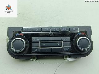 блок управления печки / климат-контроля Volkswagen Caddy 4 поколение 2015, 2.0 л., дизель, МКПП, белый, фургон, 5K0907044HA