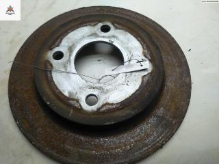 диск тормозной задний Ford Focus 1 поколение [рестайлинг] 2004, 1.8 л., бензин, МКПП, чёрный, универсал