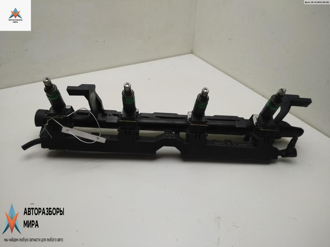 Форсунка топливная (комплект) Ford Focus 2 поколение 2006, 1.6 л., i, бензин, МКПП, синий, хетчбэк 5 дв., 98MF - фото №1