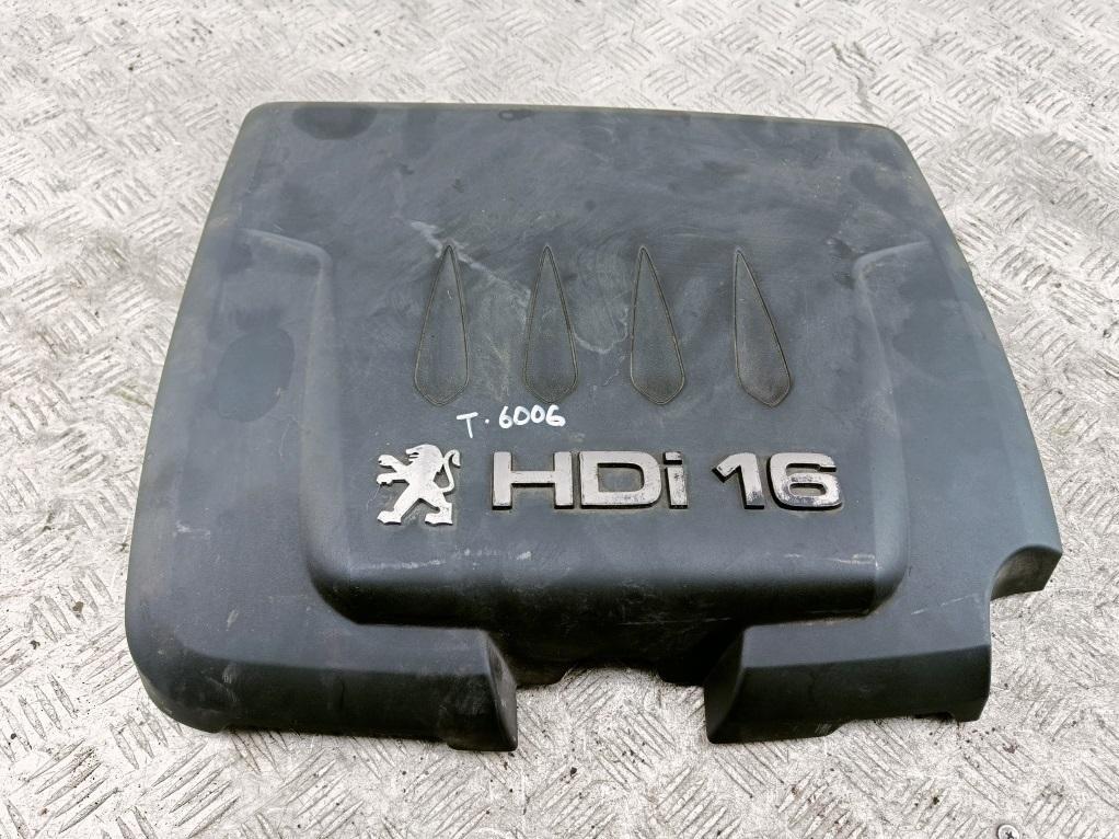 декоративная крышка двигателя Peugeot 407 2007, 2.2 л., дизель, МКПП, серый, универсал, 9683207980
