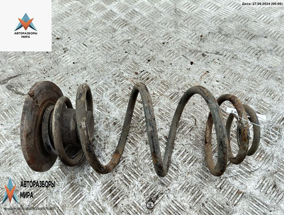 пружина задняя Opel Astra G 1999, 1.8 л., бензин, МКПП, зелёный, хетчбэк 5 дв. - фото №1