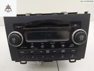 магнитола Honda CR-V 3 поколение [рестайлинг] 2009, 2.2 л., дизель, МКПП, чёрный, внедорожник 5 дв., 39100SWAG102