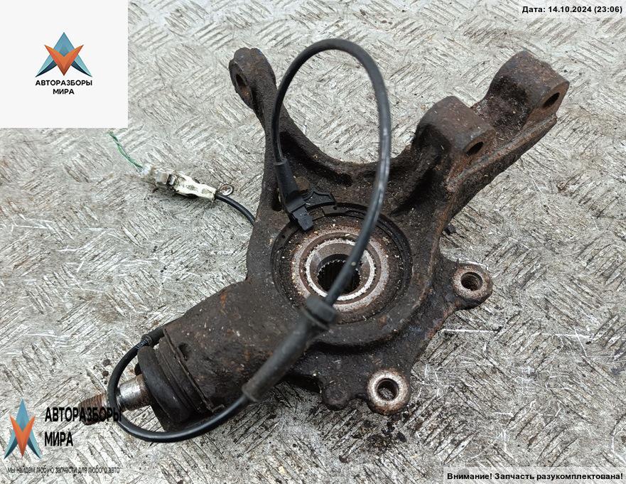 ступица передняя левая Peugeot 307 1 поколение 2004, 2.0 л., бензин, МКПП, чёрный, универсал - фото №1