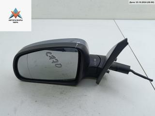 зеркало левое Opel Meriva 1 поколение (A) 2003, 1.6 л., бензин, МКПП, серый, минивэн