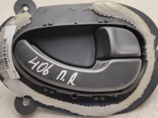 ручка внутренняя передняя правая Peugeot 406 1 поколение [рестайлинг] 2000, 2.0 л., дизель, МКПП, белый, универсал, 9642248677