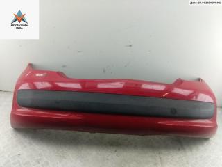 бампер задний Peugeot 207 1 поколение 2008, красный, хетчбэк 3 дв., 00007410Z5, 9650475177