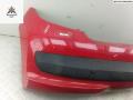 бампер задний Peugeot 207 1 поколение 2008, красный, хетчбэк 3 дв., 00007410Z5, 9650475177 - фото №2