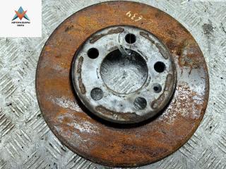 диск тормозной передний Skoda Fabia 2 поколение (5J) [рестайлинг] 2010, 1.6 л., дизель, МКПП, красный, универсал, 6R0615301