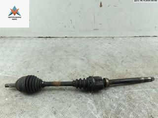 полуось передняя правая (приводной вал, ШРУС) Peugeot 807 1 поколение 2004, 2.2 л., дизель, МКПП, чёрный, минивэн