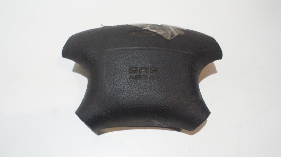 подушка безопасности водителя Ford Scorpio 2 поколение 1996, 2.3 л., бензин, МКПП, чёрный, седан, 95GBF042B85AA - фото №1