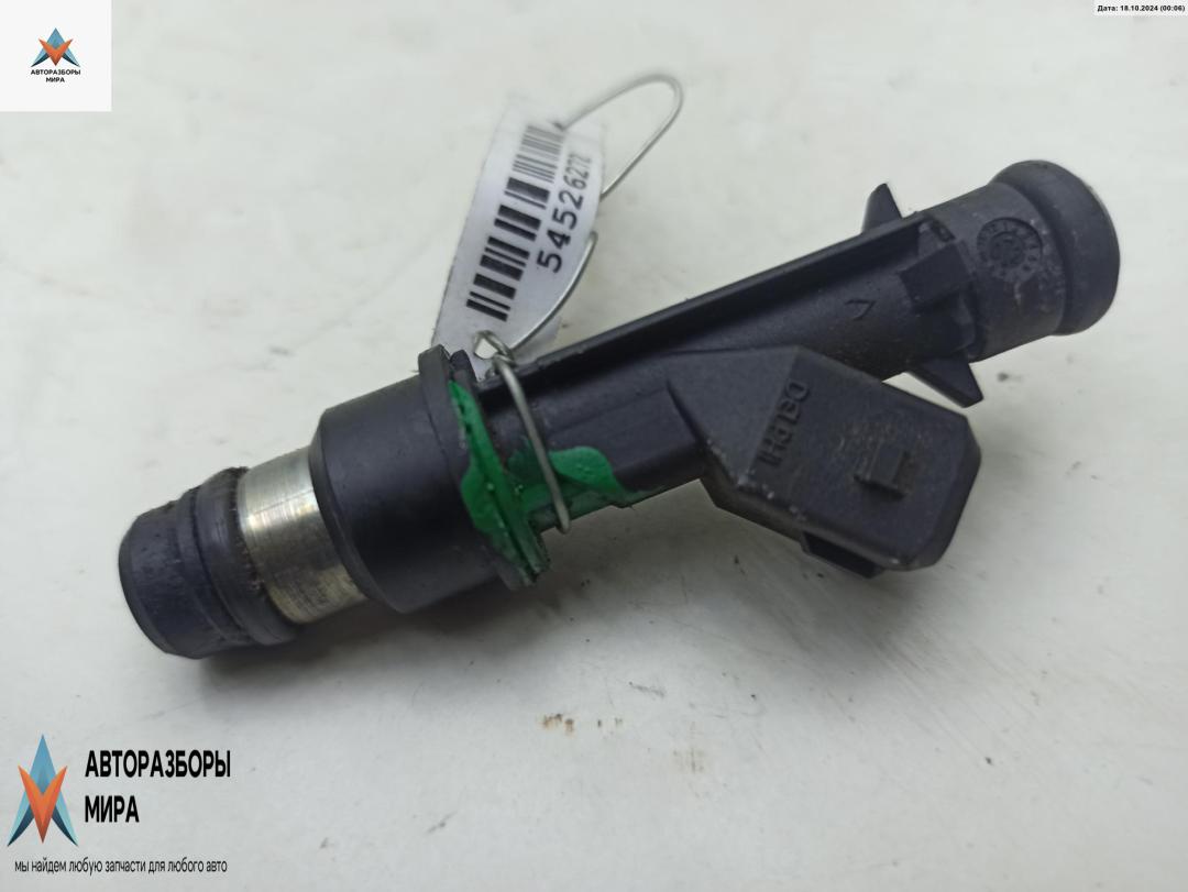 форсунка Opel Astra G 2002, 1.6 л., бензин, МКПП, зелёный, универсал, 25317316 - фото №1