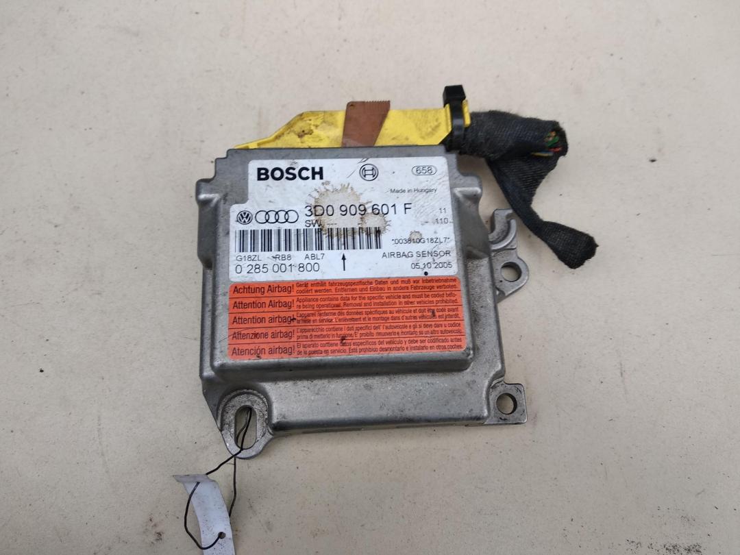 блок AirBag Volkswagen Touareg 2004, 5.0 л., дизель, АКПП, чёрный, внедорожник 5 дв., 3D0909601F
