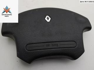 подушка безопасности водителя Renault Laguna 1 поколение 1997, 2.0 л., бензин, МКПП, чёрный, универсал, 7700844018