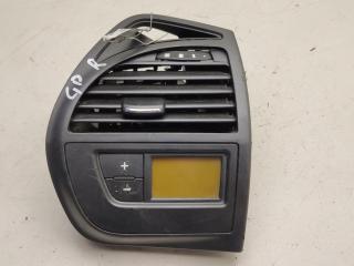 блок управления печки / климат-контроля Citroen C4 Grand Picasso 1 поколение 2007, 1.8 л., бензин, МКПП, серый, минивэн, 9650868877