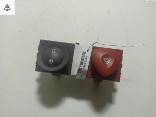 кнопка аварийной сигнализации Renault Megane 2 поколение 2005, 1.9 л., дизель, МКПП, чёрный, универсал, 8200407415, 8200095493