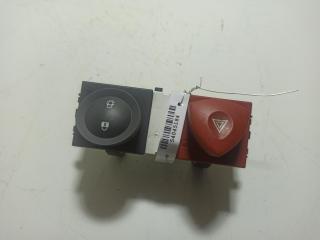 кнопка аварийной сигнализации Renault Megane 2 поколение 2005, 1.9 л., дизель, МКПП, чёрный, универсал, 8200407415, 8200095493