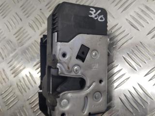 замок двери передней правой Opel Zafira 1 поколение (A) 2002, 2.2 л., бензин, МКПП, серый, минивэн, 24444017