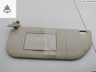 козырек солнцезащитный Citroen C4 1 поколение 2004, 1.6 л., дизель, МКПП, чёрный, хетчбэк 3 дв., 00008143JF, 9600011580