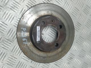 диск тормозной передний Volkswagen Golf 3 поколение 1994, 1.6 л., бензин, МКПП, синий, хетчбэк 5 дв.