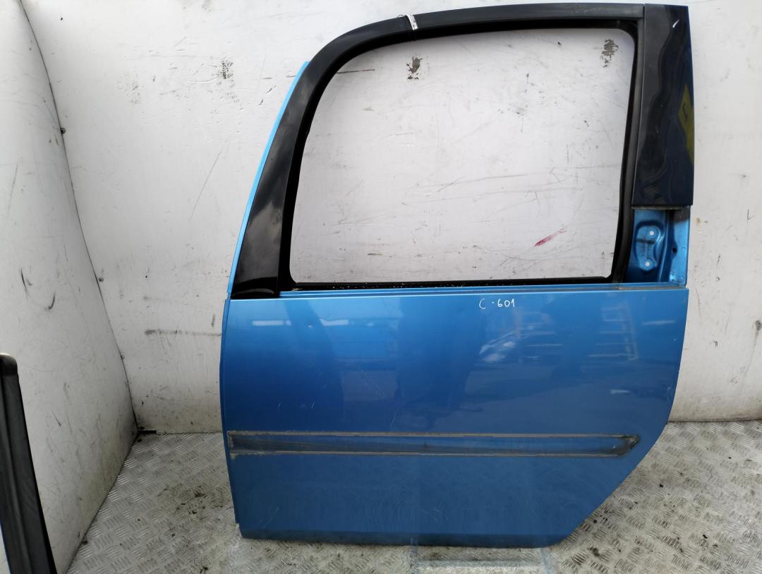 дверь сдвижная Skoda Roomster 1 поколение 2006, синий, фургон - фото №1