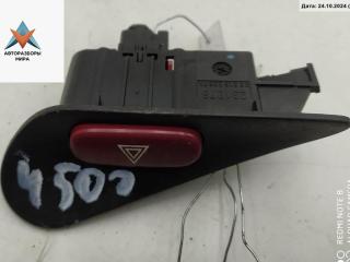 кнопка аварийной сигнализации Peugeot 406 1 поколение [рестайлинг] 1999, 2.0 л., дизель, МКПП, серый, универсал