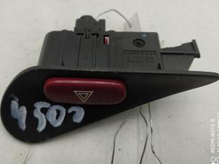 кнопка аварийной сигнализации Peugeot 406 1 поколение [рестайлинг] 1999, 2.0 л., дизель, МКПП, серый, универсал