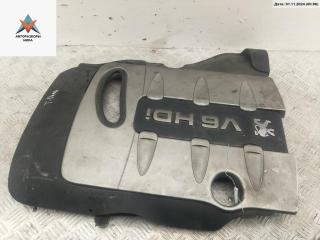 декоративная крышка двигателя Peugeot 407 1 поколение 2007, 2.7 л., дизель, АКПП, чёрный, универсал, 9659145280