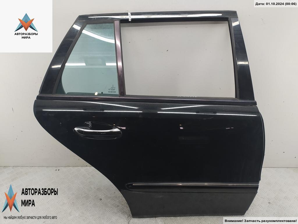 дверь сдвижная Mercedes-Benz E-Класс W211/S211 2003, чёрный, универсал - фото №1