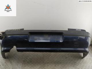 бампер задний Peugeot 406 1 поколение 1998, синий, седан, 9650475177