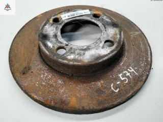 диск тормозной передний Volkswagen Golf 3 поколение 1992, 1.4 л., бензин, МКПП, красный, хетчбэк 3 дв.