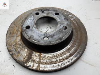 диск тормозной передний Mercedes-Benz A-Класс W168 1999, 1.4 л., бензин, МКПП, чёрный, хетчбэк 5 дв.