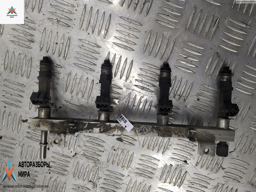 Форсунка топливная (комплект) Opel Corsa D 2008, 1.4 л., бензин, МКПП, серый, хетчбэк 5 дв., 0280158501 - фото №1