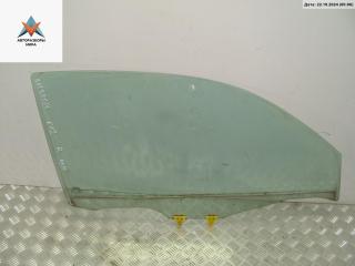 стекло двери передней правой Nissan Micra 3 поколение (K12) 2003, 1.0 л., бензин, МКПП, красный, хетчбэк 3 дв.