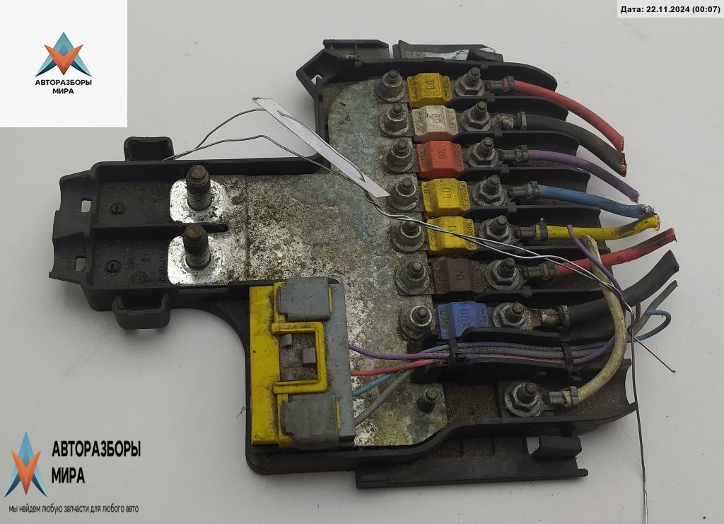 минусовой провод аккумулятора Citroen C4 Grand Picasso 1 поколение 2008, 2.0 л., дизель, АКПП, чёрный, минивэн - фото №1